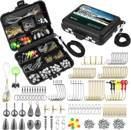Multi-Size Fishing Hook Collection
