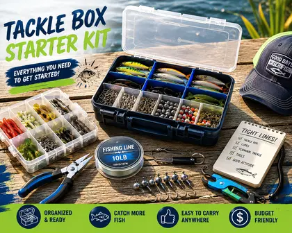 Fishing Tackle Box Starter Kit