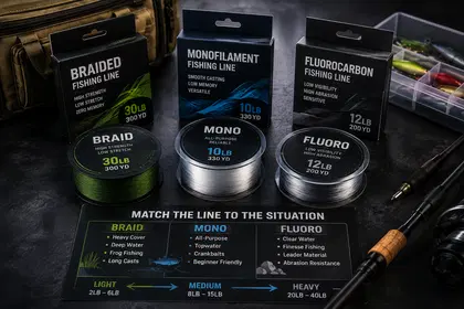 Fishing Line Variety Pack for Different Conditions