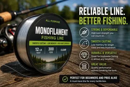 Beginner-Friendly Monofilament Fishing Line